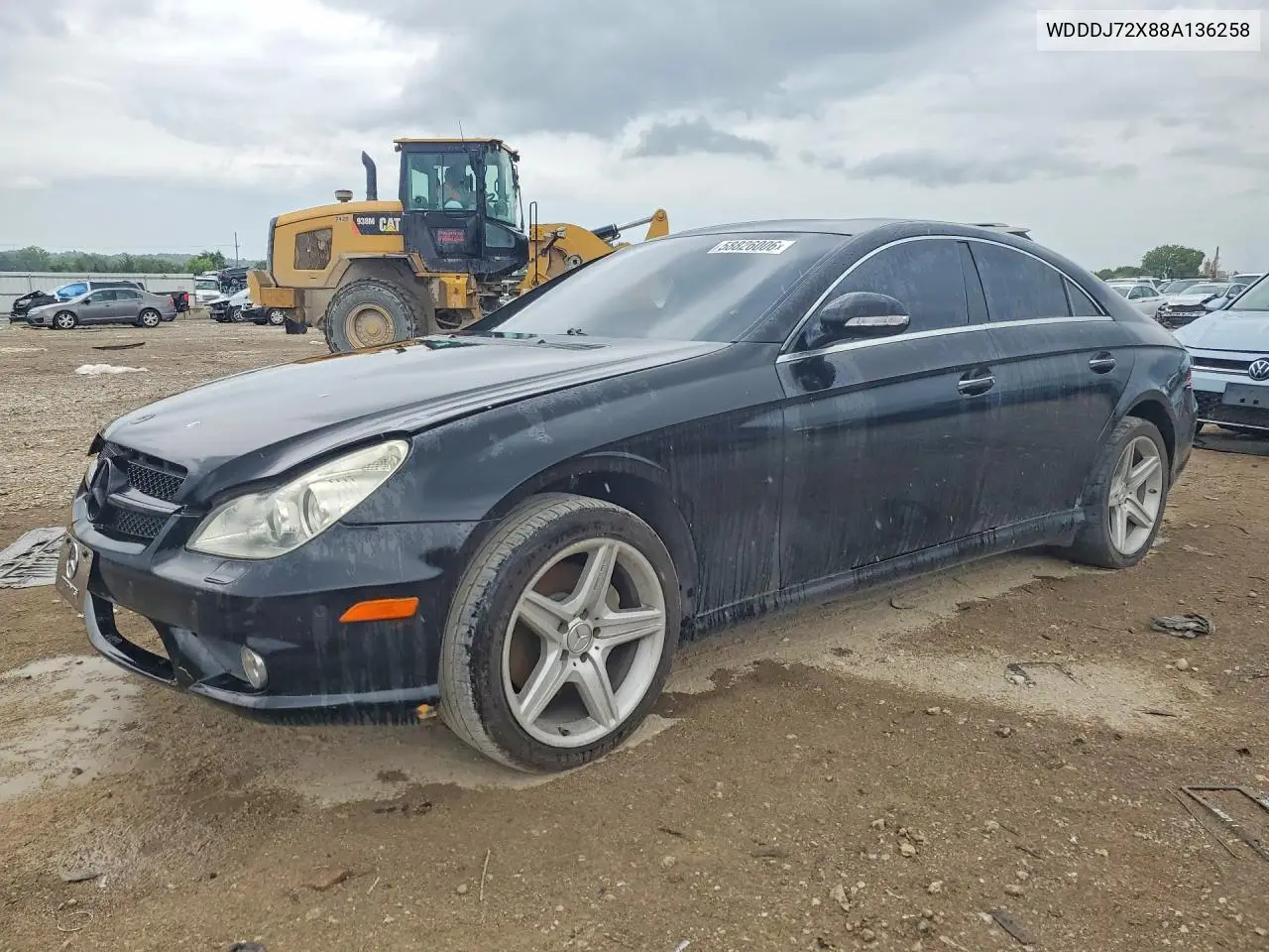 2008 Mercedes-Benz Cls 550 VIN: WDDDJ72X88A136258 Lot: 58826006