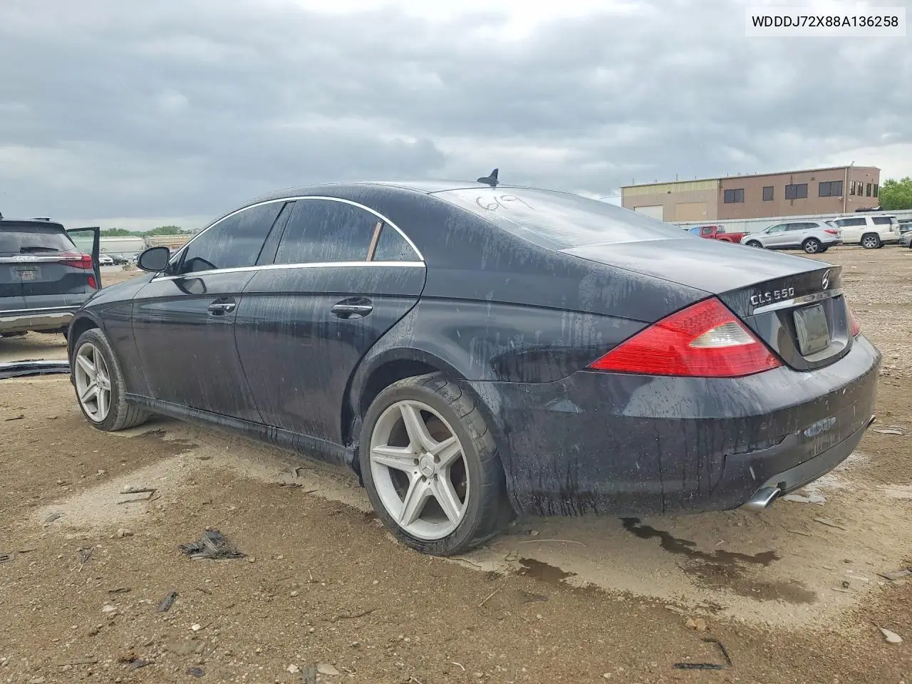 2008 Mercedes-Benz Cls 550 VIN: WDDDJ72X88A136258 Lot: 58826006