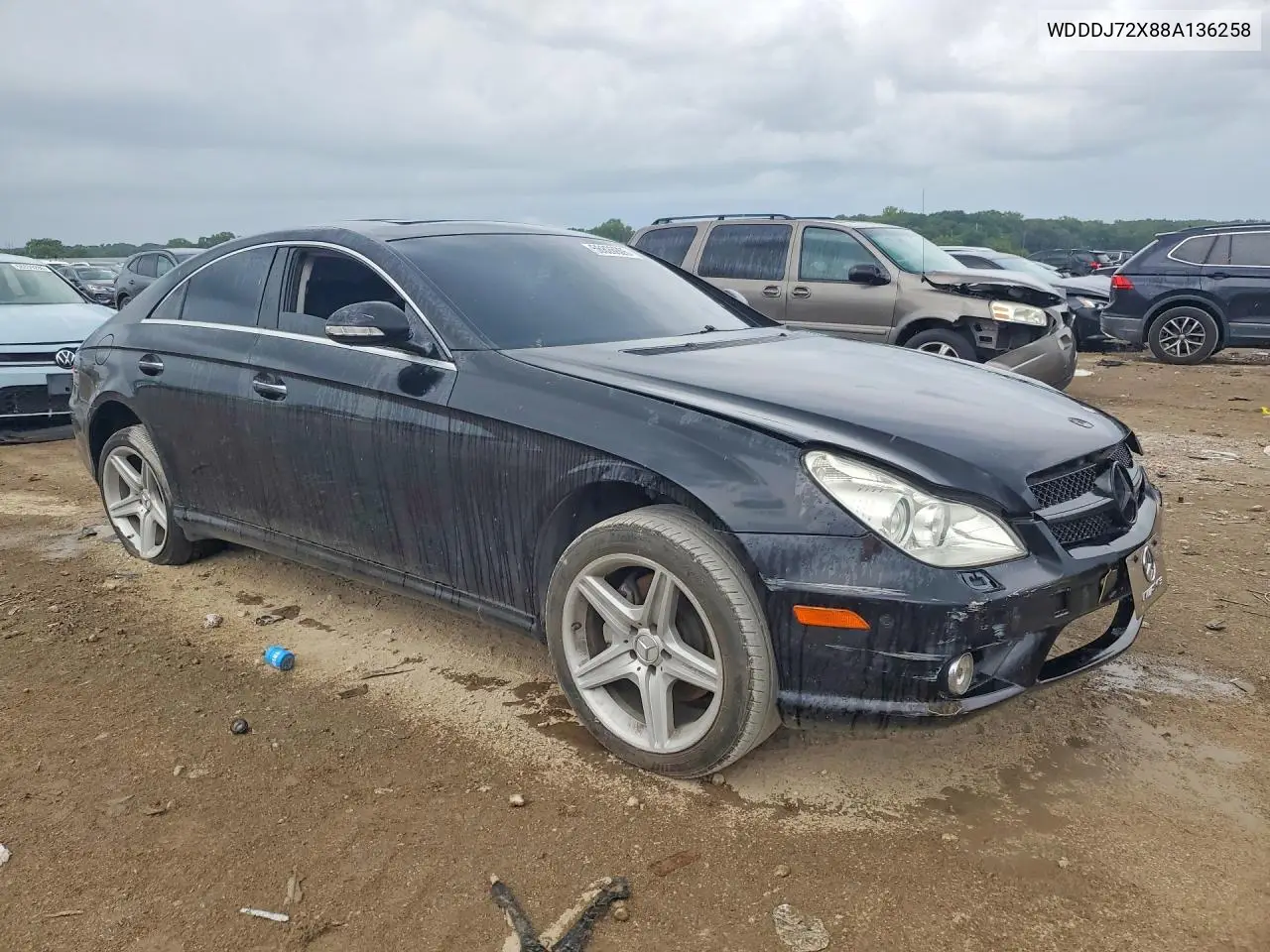 2008 Mercedes-Benz Cls 550 VIN: WDDDJ72X88A136258 Lot: 58826006