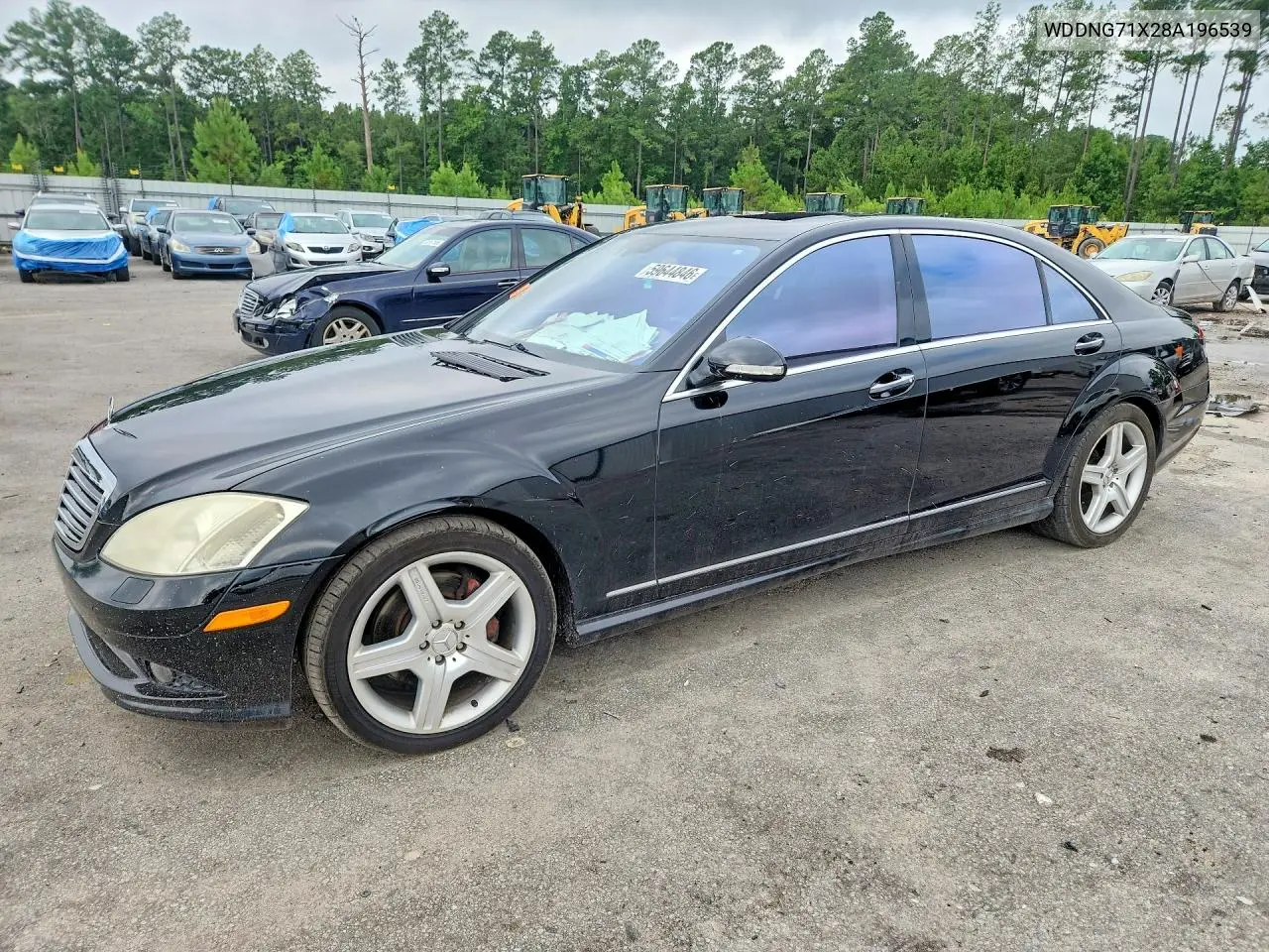 2008 Mercedes-Benz S 550 VIN: WDDNG71X28A196539 Lot: 59644846