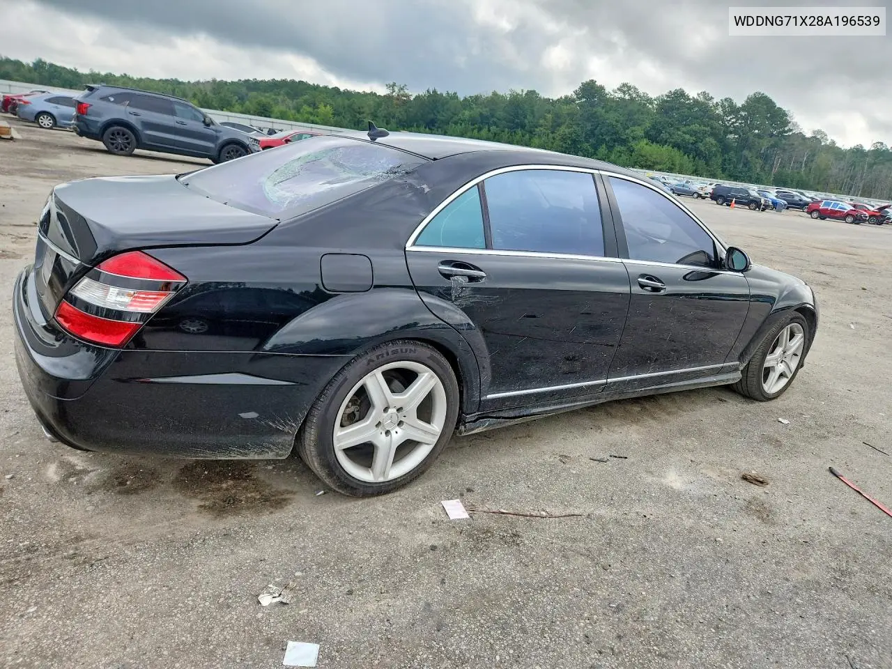 2008 Mercedes-Benz S 550 VIN: WDDNG71X28A196539 Lot: 59644846