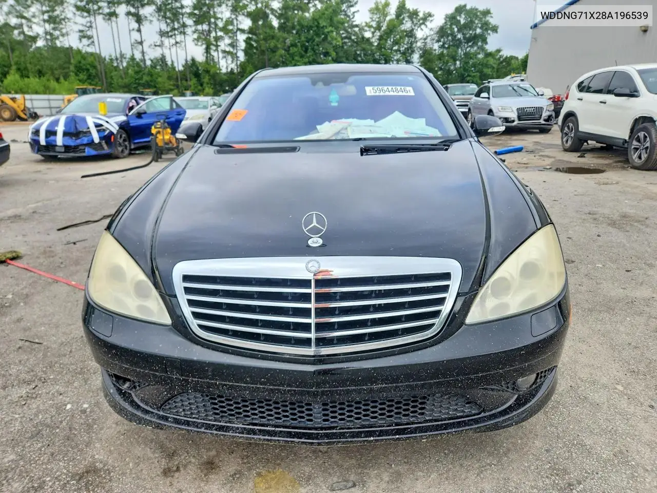 2008 Mercedes-Benz S 550 VIN: WDDNG71X28A196539 Lot: 59644846