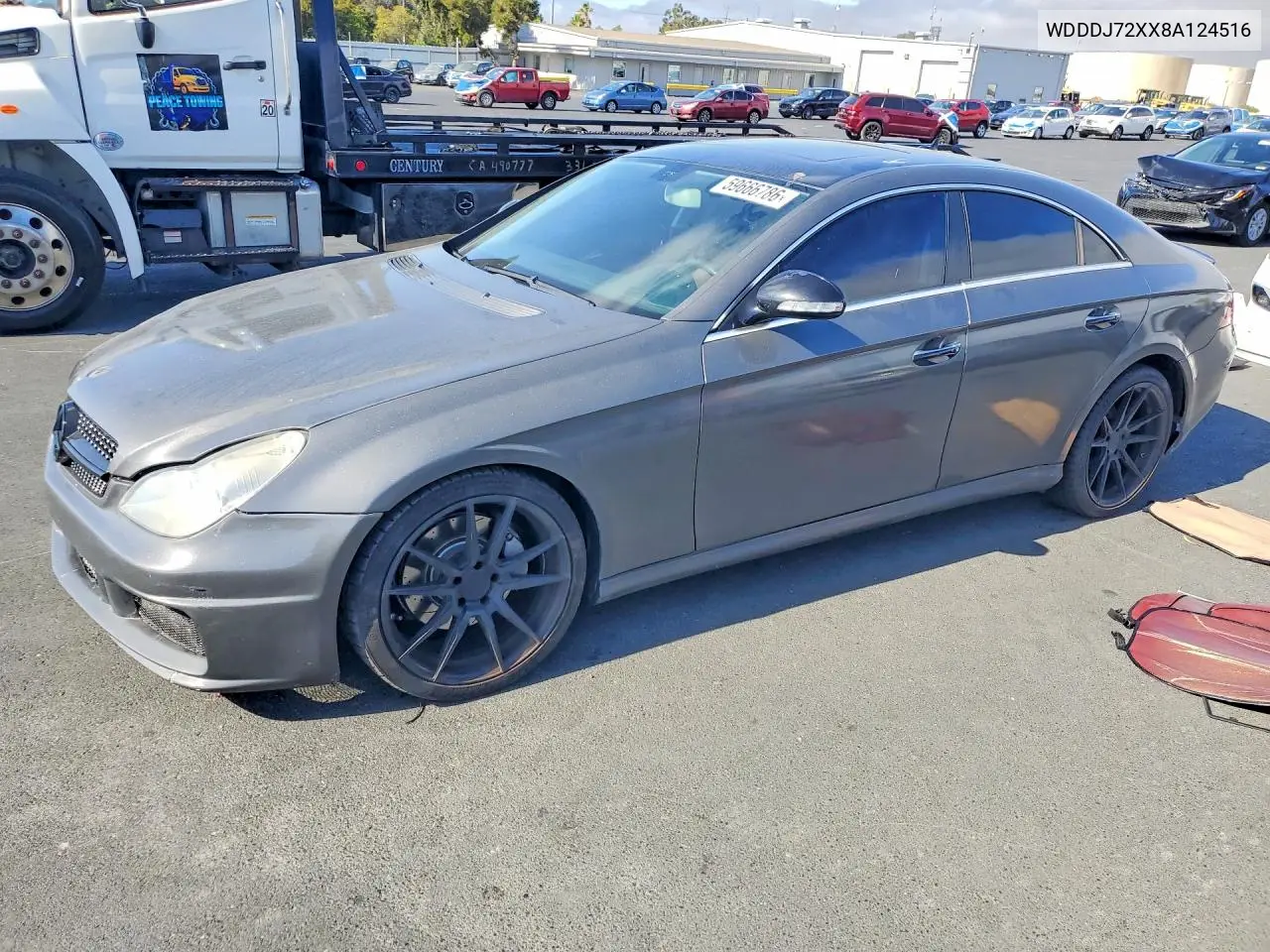 2008 Mercedes-Benz Cls 550 VIN: WDDDJ72XX8A124516 Lot: 59666786