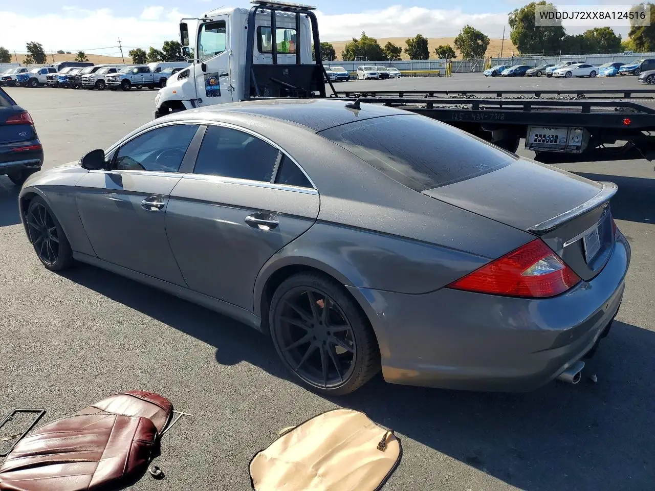2008 Mercedes-Benz Cls 550 VIN: WDDDJ72XX8A124516 Lot: 59666786