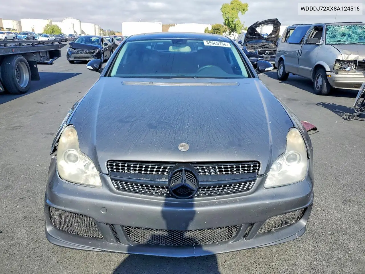 2008 Mercedes-Benz Cls 550 VIN: WDDDJ72XX8A124516 Lot: 59666786