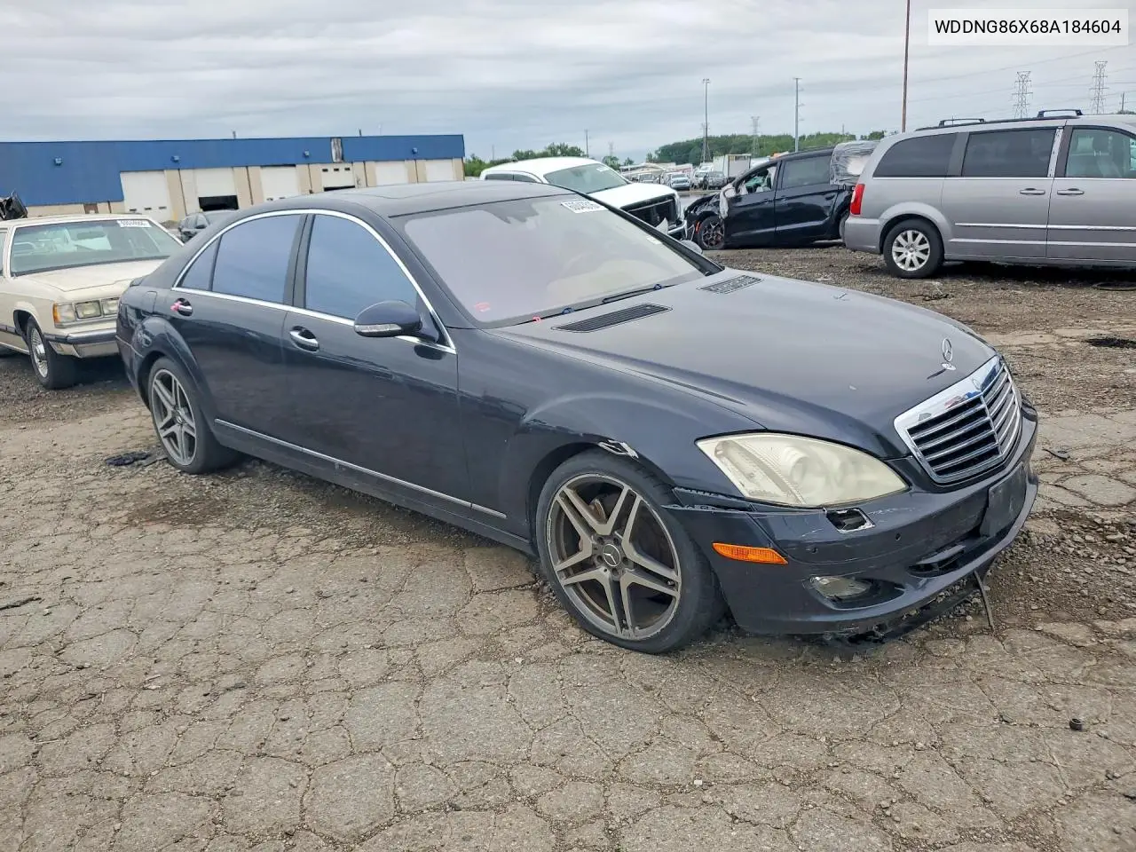 2008 Mercedes-Benz S 550 4Matic VIN: WDDNG86X68A184604 Lot: 60043316