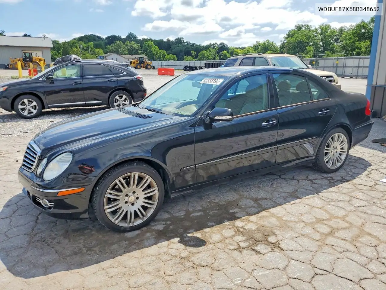 2008 Mercedes-Benz E 350 4Matic VIN: WDBUF87X58B348652 Lot: 60223796