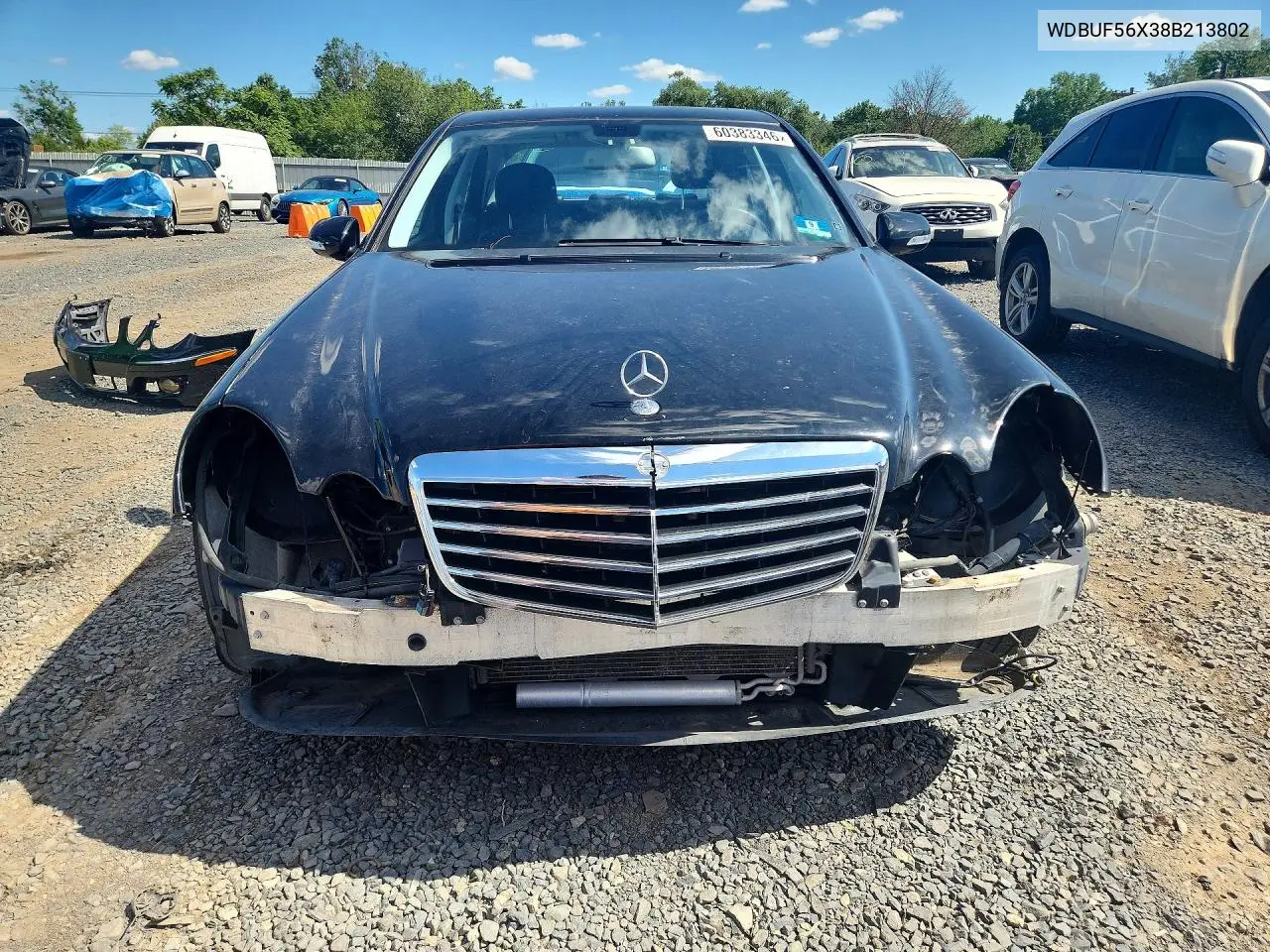 2008 Mercedes-Benz E 350 VIN: WDBUF56X38B213802 Lot: 60383346