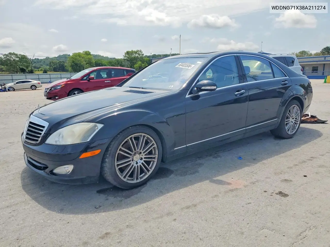 2008 Mercedes-Benz S 550 VIN: WDDNG71X38A211274 Lot: 60403506