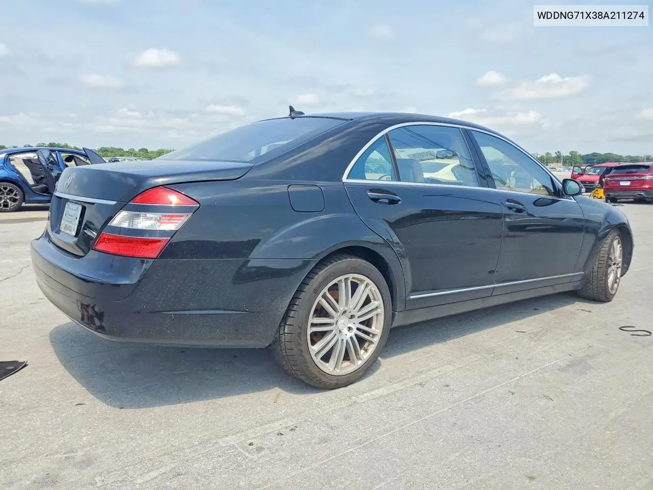 2008 Mercedes-Benz S 550 VIN: WDDNG71X38A211274 Lot: 60403506