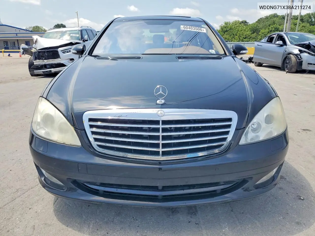 2008 Mercedes-Benz S 550 VIN: WDDNG71X38A211274 Lot: 60403506