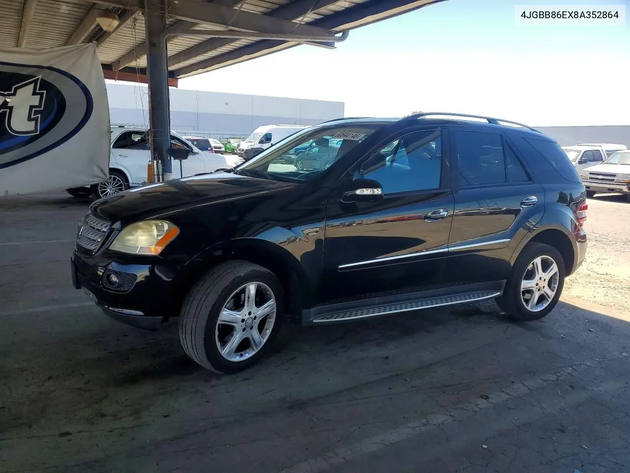 2008 Mercedes-Benz Ml 350 VIN: 4JGBB86EX8A352864 Lot: 60644146
