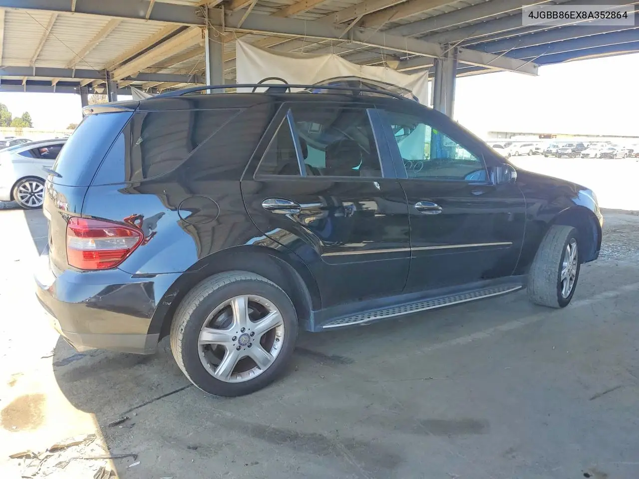 2008 Mercedes-Benz Ml 350 VIN: 4JGBB86EX8A352864 Lot: 60644146