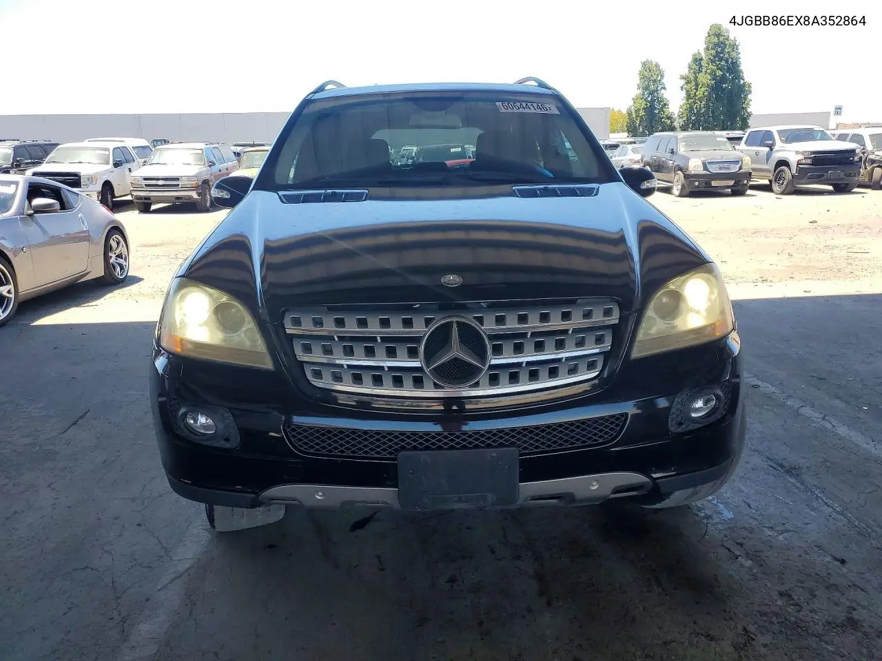 2008 Mercedes-Benz Ml 350 VIN: 4JGBB86EX8A352864 Lot: 60644146