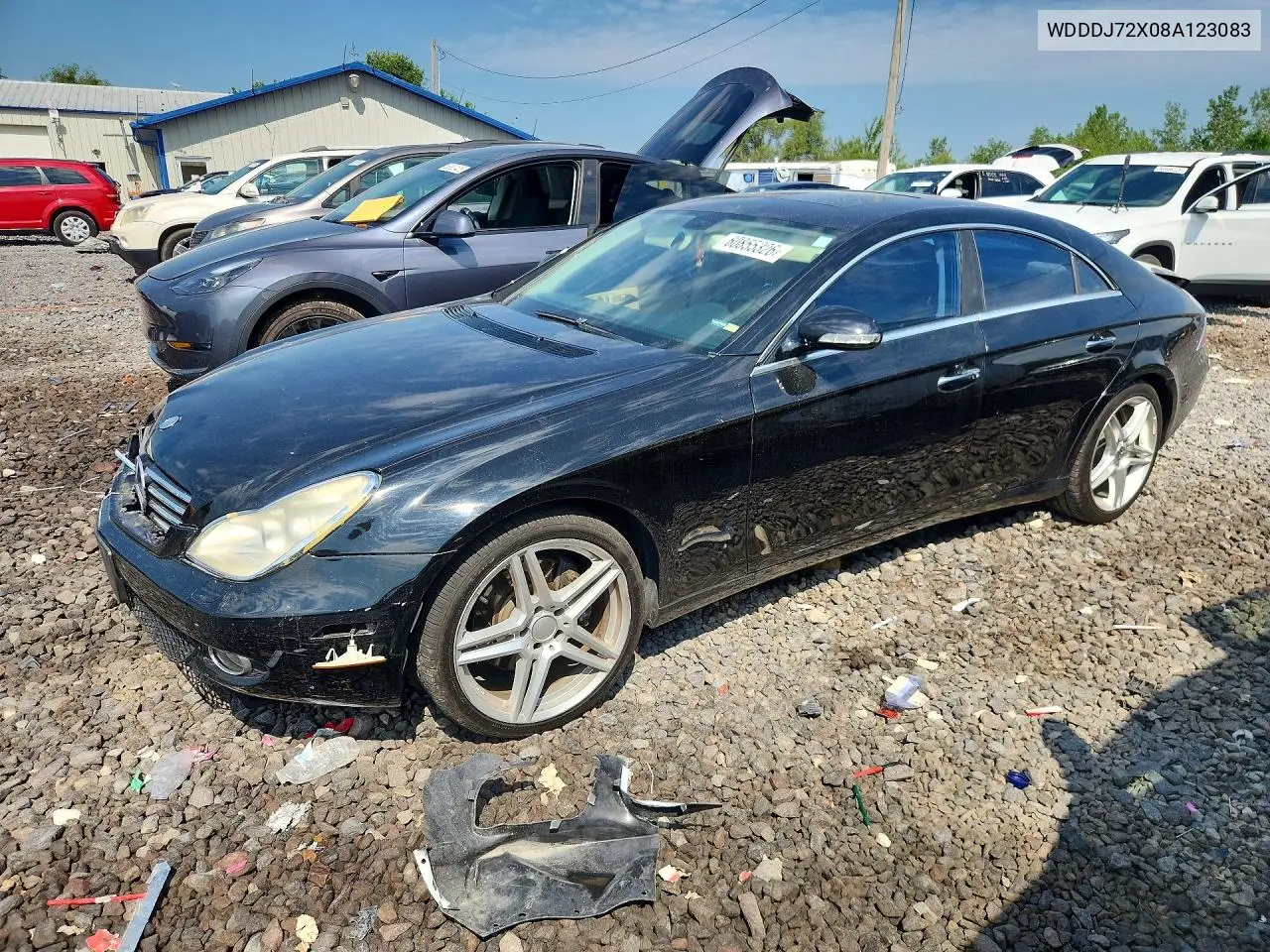 2008 Mercedes-Benz Cls 550 VIN: WDDDJ72X08A123083 Lot: 60855326