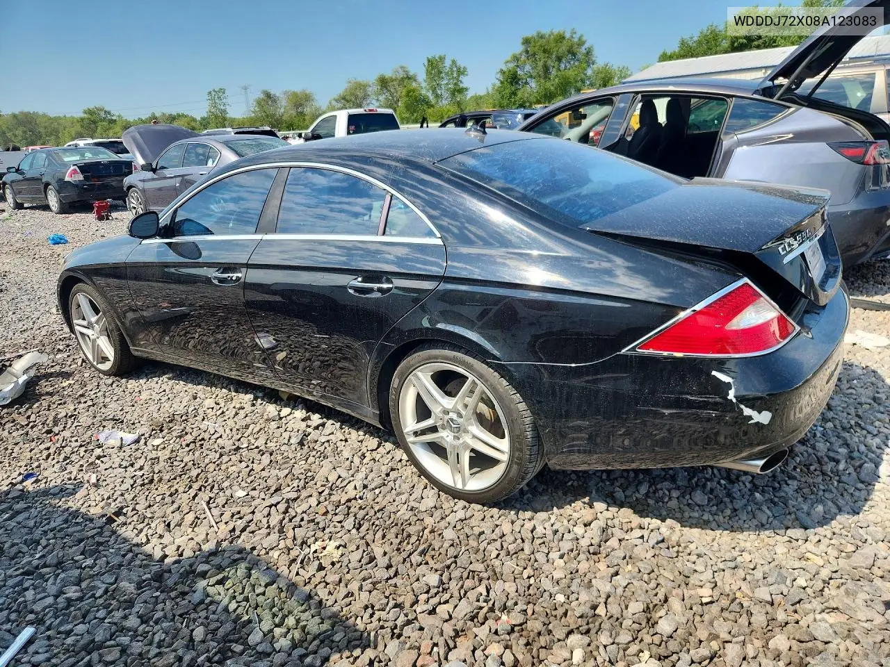2008 Mercedes-Benz Cls 550 VIN: WDDDJ72X08A123083 Lot: 60855326