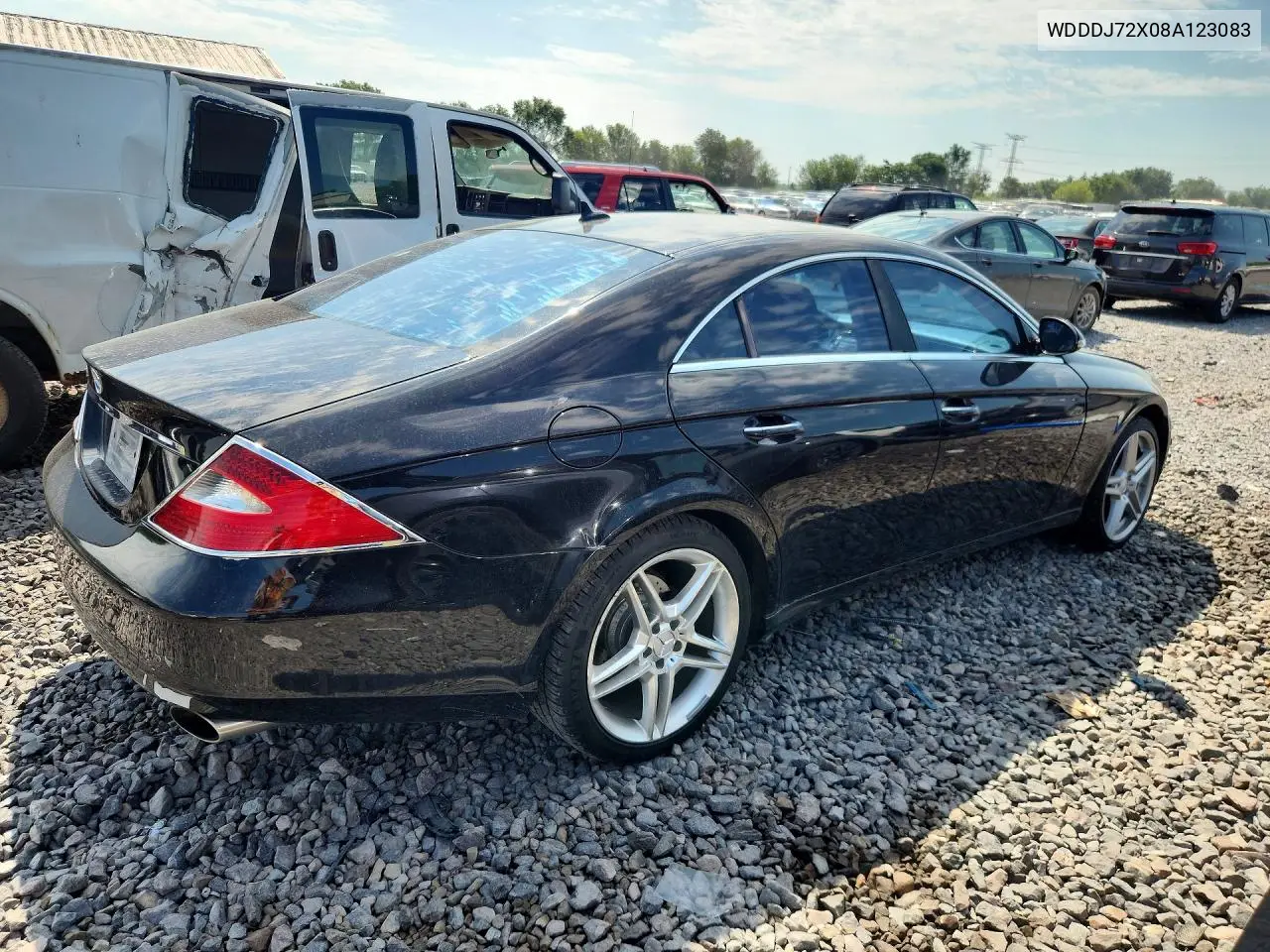 2008 Mercedes-Benz Cls 550 VIN: WDDDJ72X08A123083 Lot: 60855326