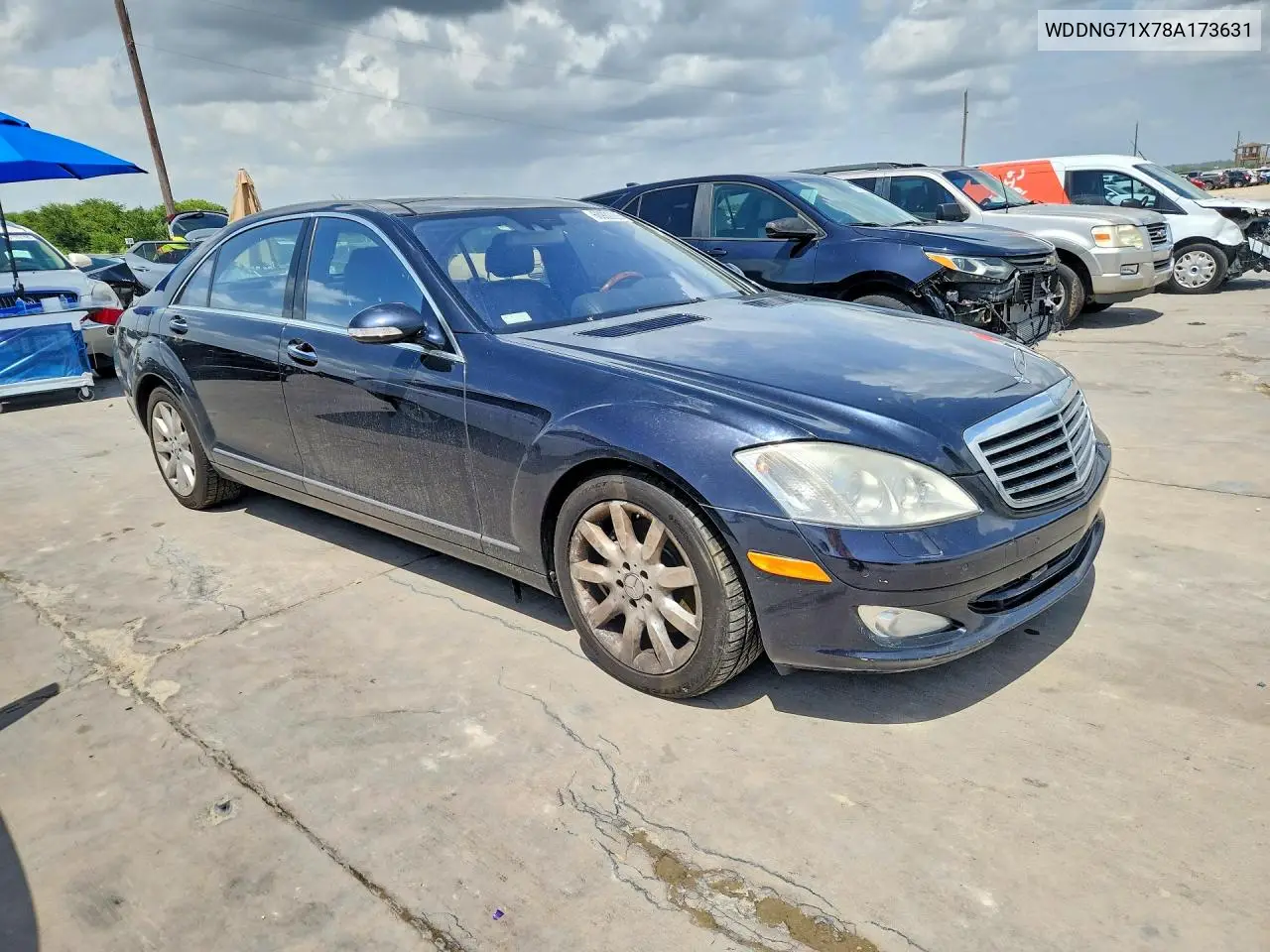 2008 Mercedes-Benz S 550 VIN: WDDNG71X78A173631 Lot: 60922006