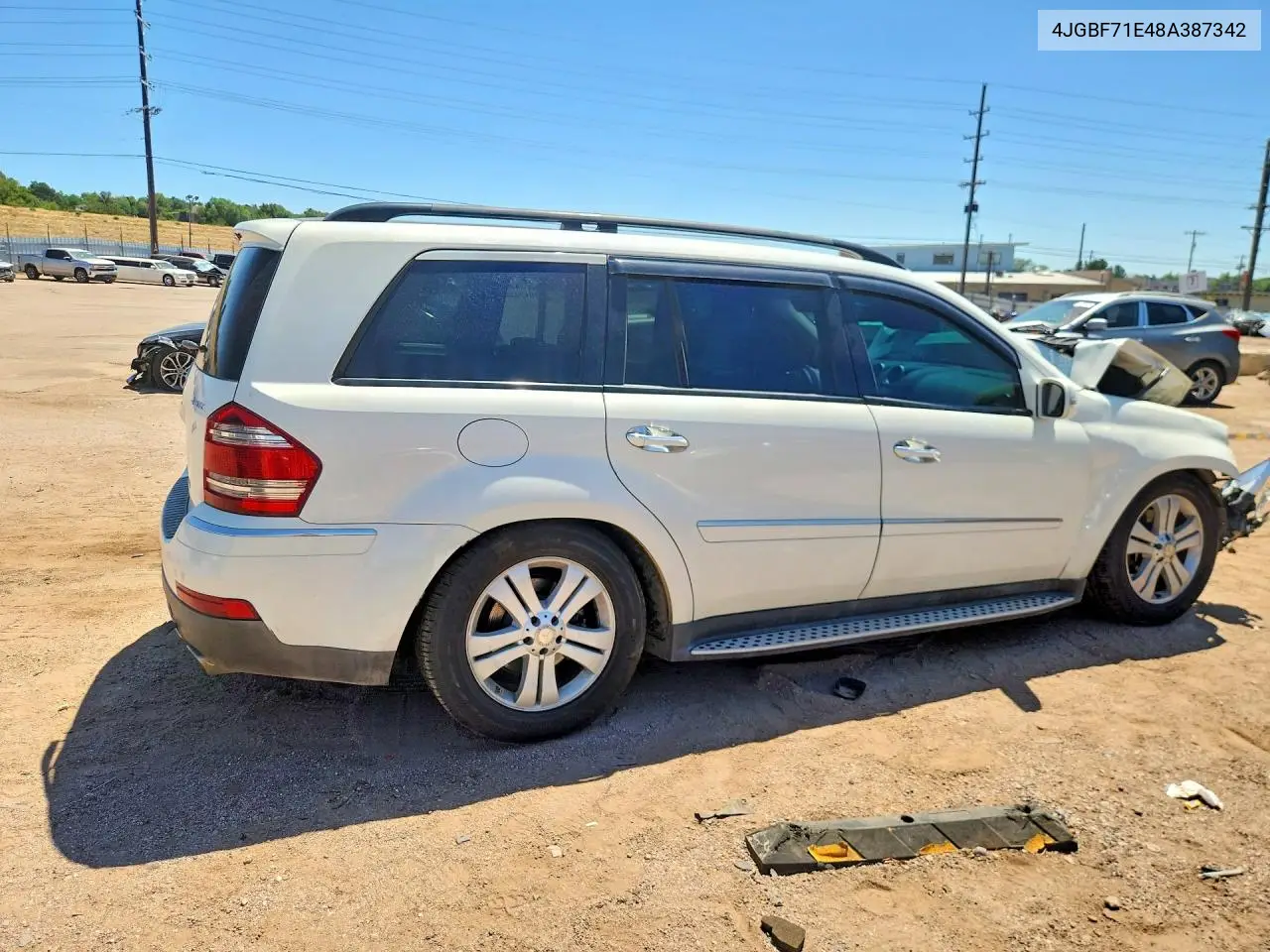 2008 Mercedes-Benz Gl 450 4Matic VIN: 4JGBF71E48A387342 Lot: 61198326