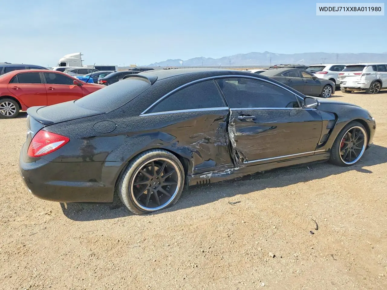 2008 Mercedes-Benz Cl 550 VIN: WDDEJ71XX8A011980 Lot: 61314366