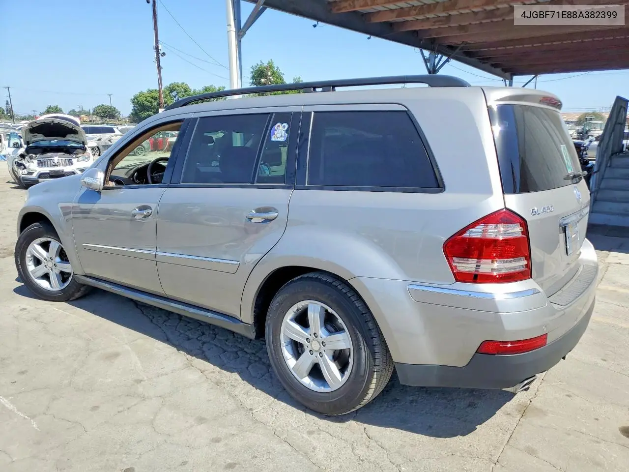 2008 Mercedes-Benz Gl 450 4Matic VIN: 4JGBF71E88A382399 Lot: 61385306