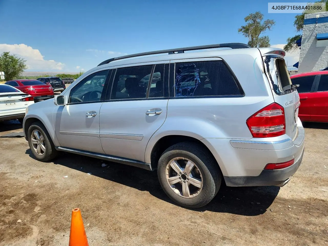 2008 Mercedes-Benz Gl 450 4Matic VIN: 4JGBF71E68A401886 Lot: 61607376