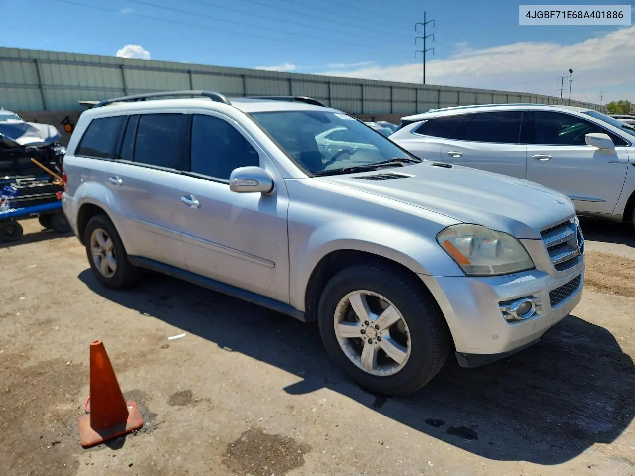 2008 Mercedes-Benz Gl 450 4Matic VIN: 4JGBF71E68A401886 Lot: 61607376