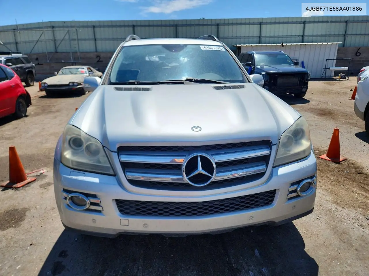 2008 Mercedes-Benz Gl 450 4Matic VIN: 4JGBF71E68A401886 Lot: 61607376