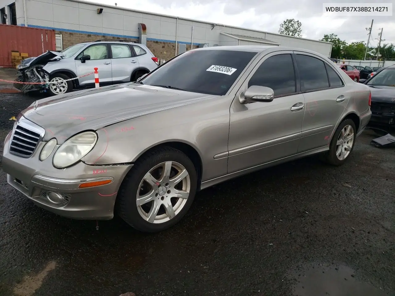 2008 Mercedes-Benz E 350 4Matic VIN: WDBUF87X38B214271 Lot: 61693206