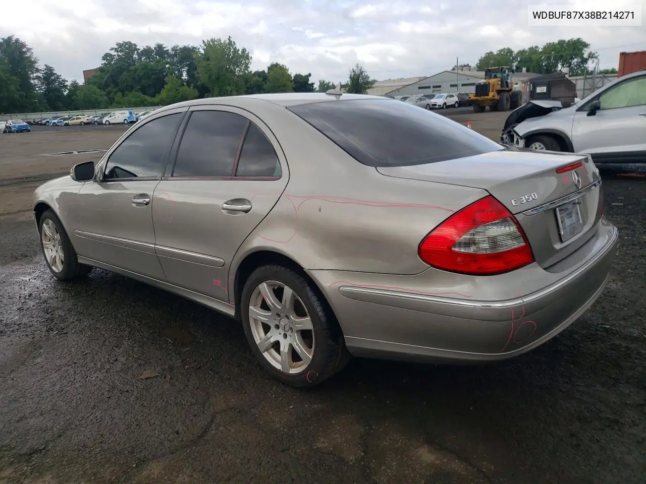 2008 Mercedes-Benz E 350 4Matic VIN: WDBUF87X38B214271 Lot: 61693206