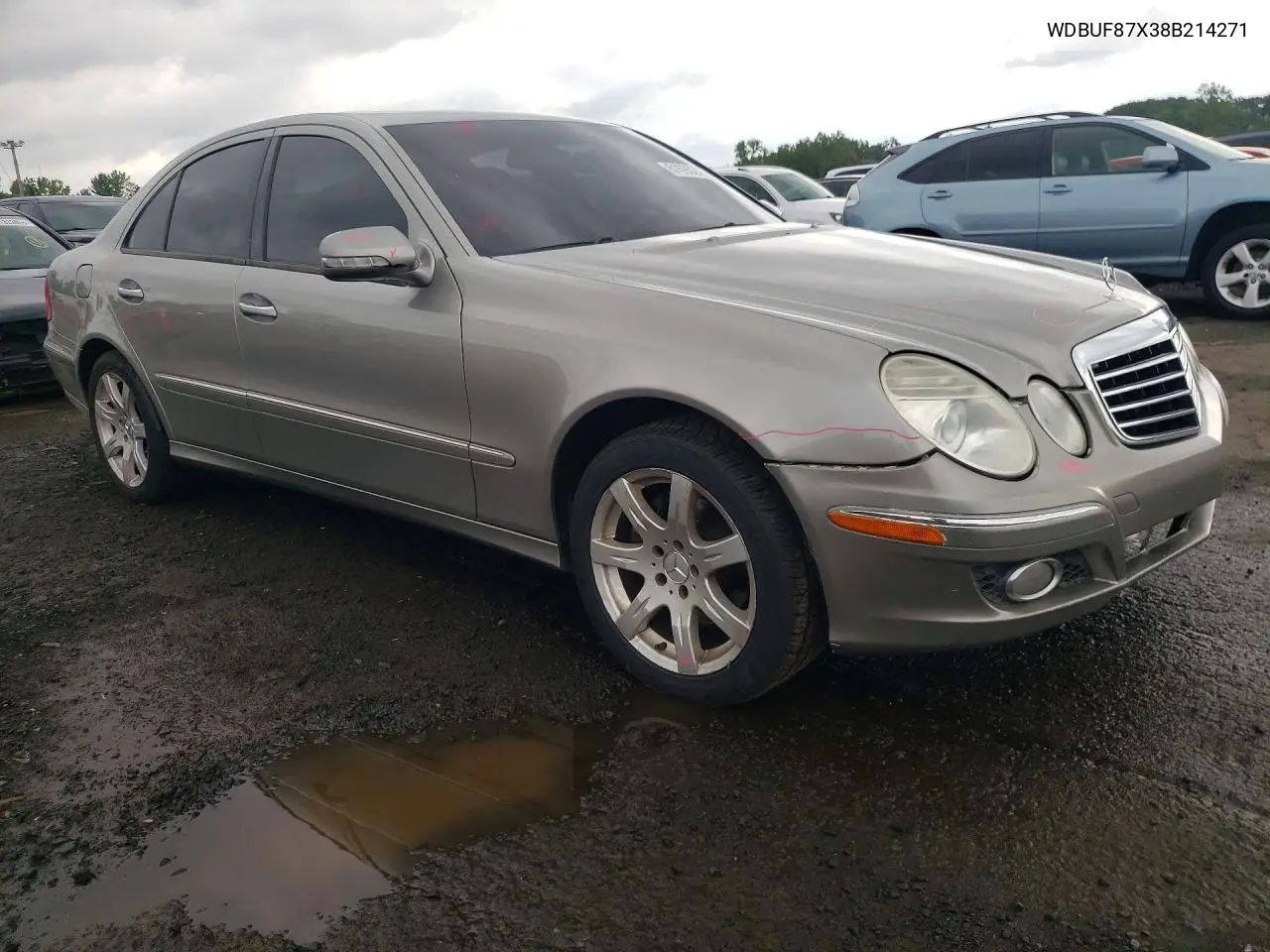 2008 Mercedes-Benz E 350 4Matic VIN: WDBUF87X38B214271 Lot: 61693206