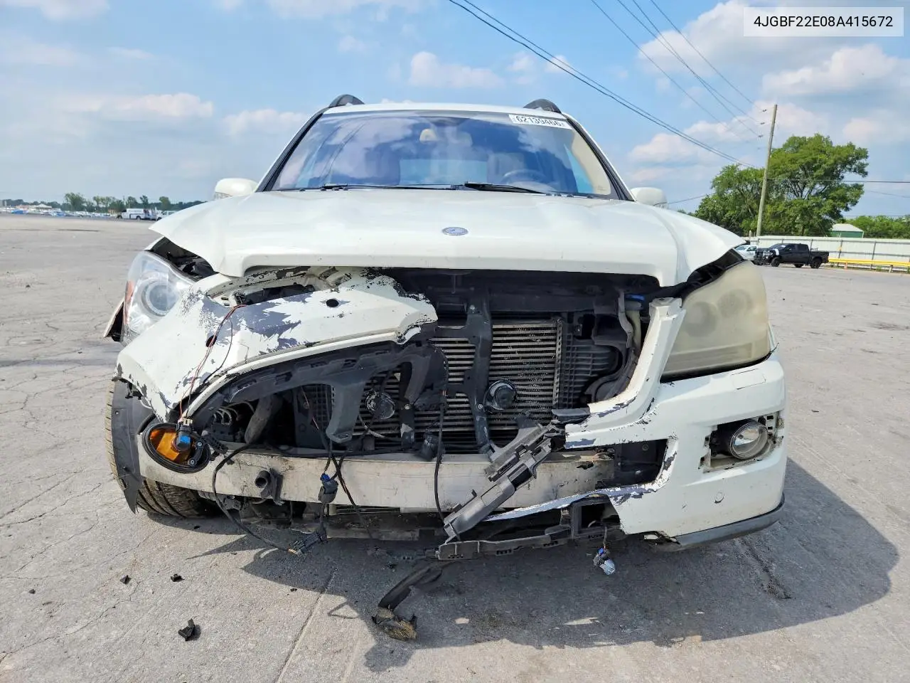 2008 Mercedes-Benz Gl 320 Cdi VIN: 4JGBF22E08A415672 Lot: 62139466