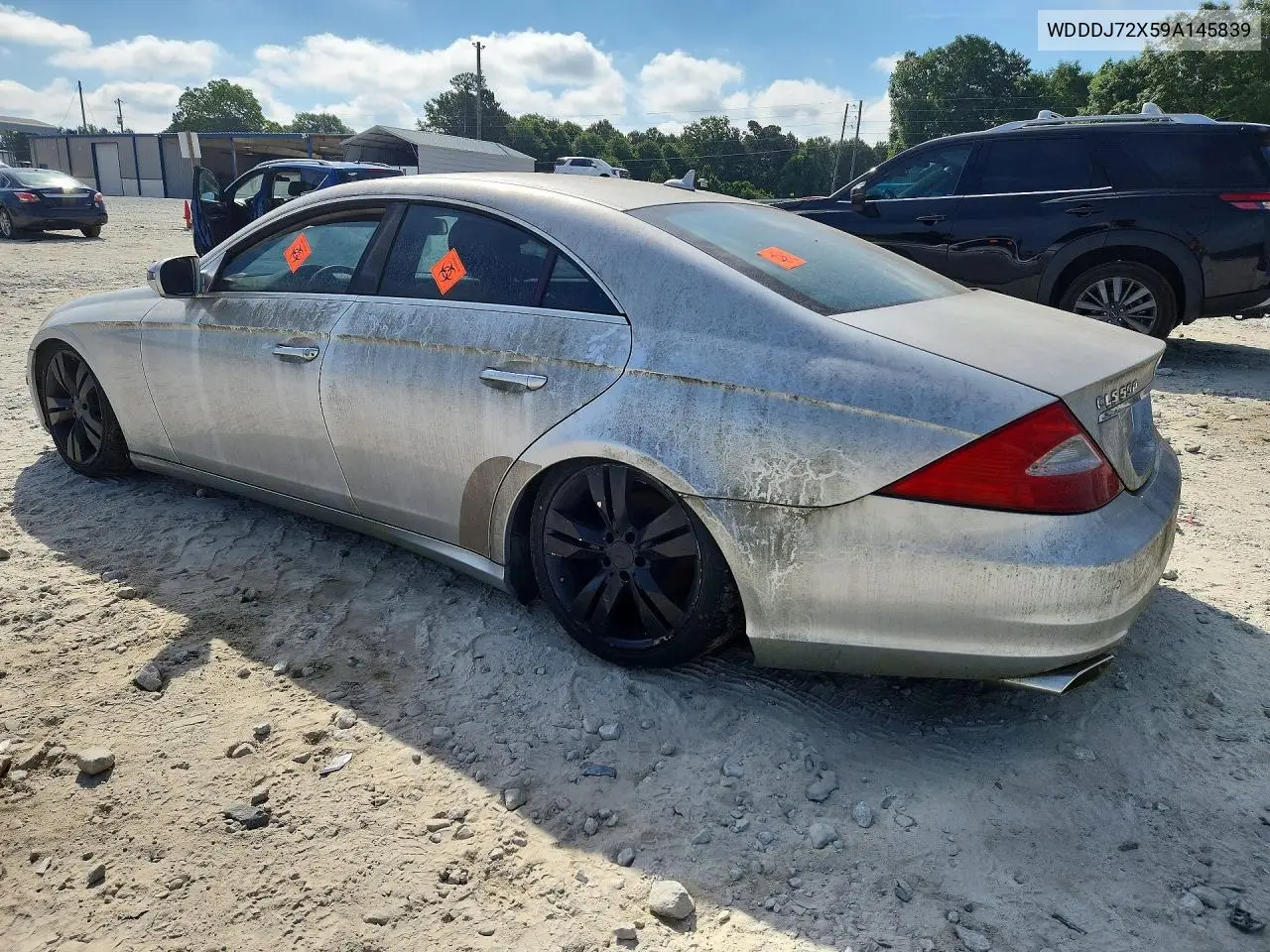 2009 Mercedes-Benz Cls 550 VIN: WDDDJ72X59A145839 Lot: 52939116