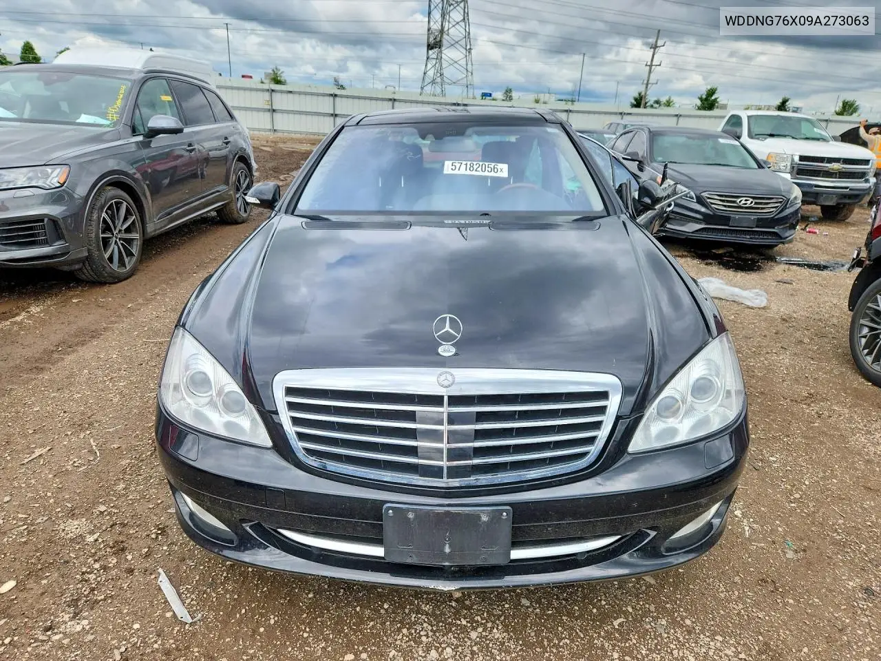 2009 Mercedes-Benz S 600 VIN: WDDNG76X09A273063 Lot: 57182056