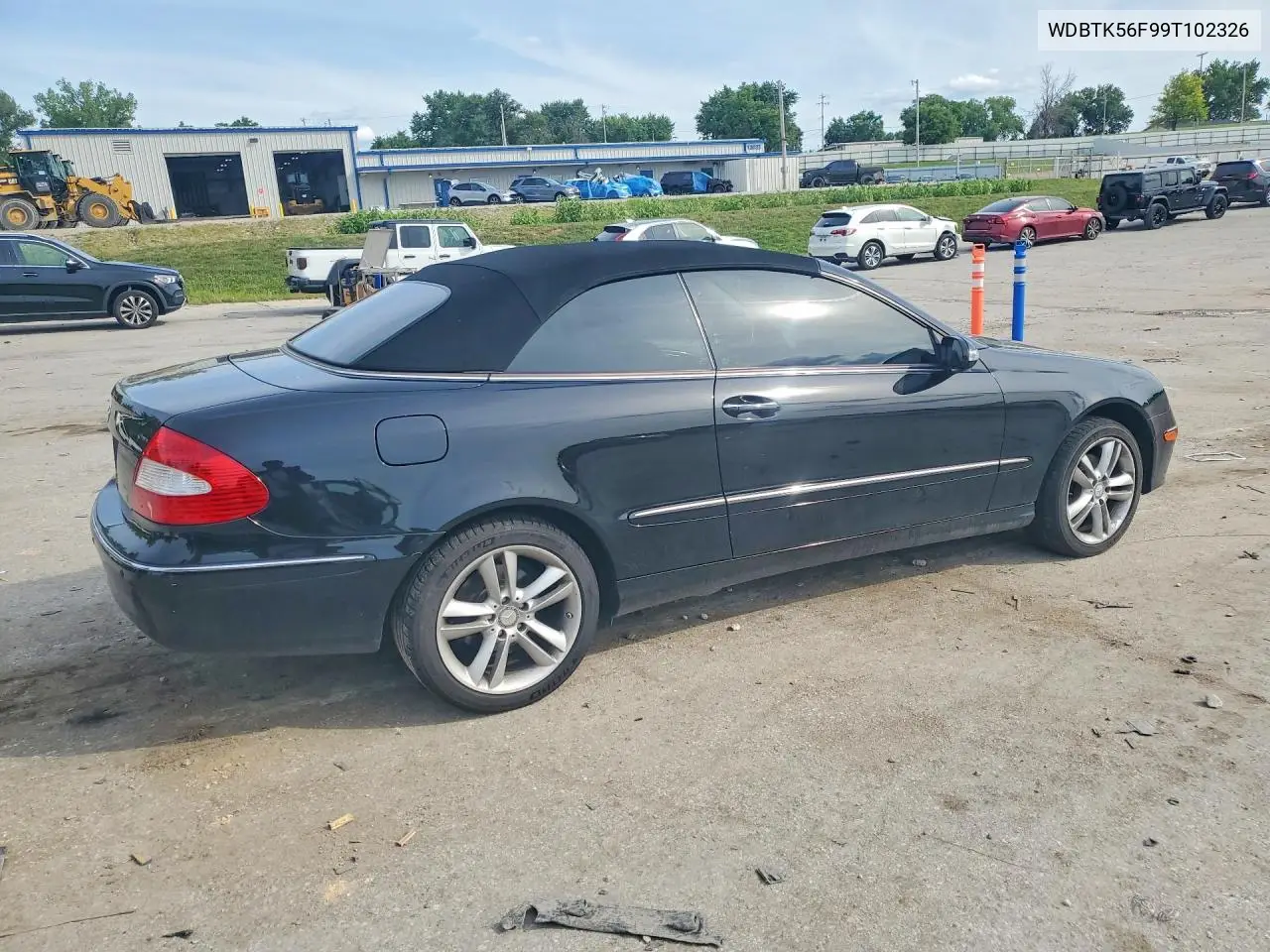 2009 Mercedes-Benz Clk 350 VIN: WDBTK56F99T102326 Lot: 57863946
