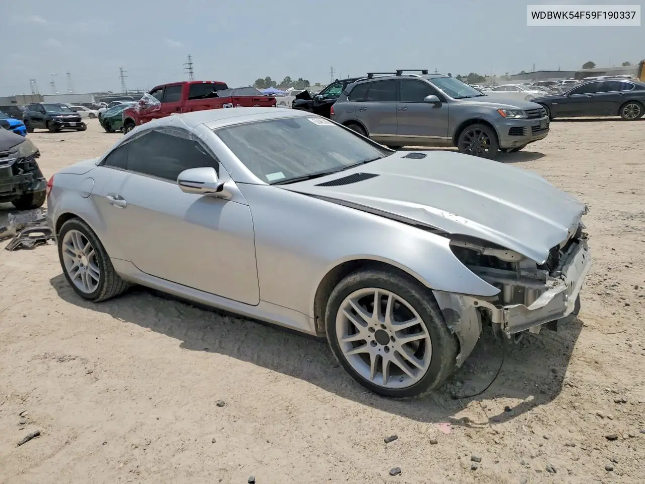 2009 Mercedes-Benz Slk 300 VIN: WDBWK54F59F190337 Lot: 58463386