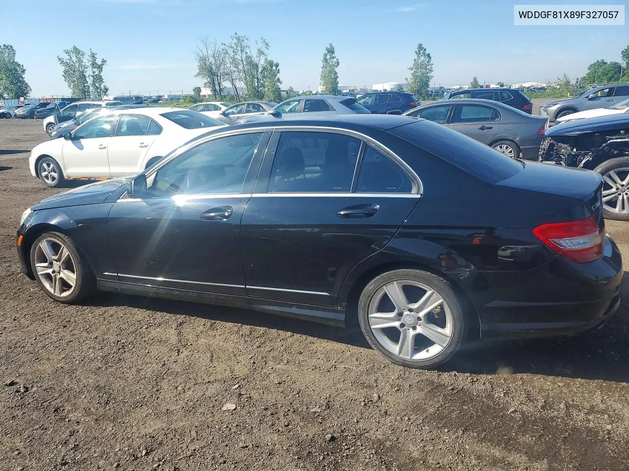 2009 Mercedes-Benz C 300 4Matic VIN: WDDGF81X89F327057 Lot: 58628876