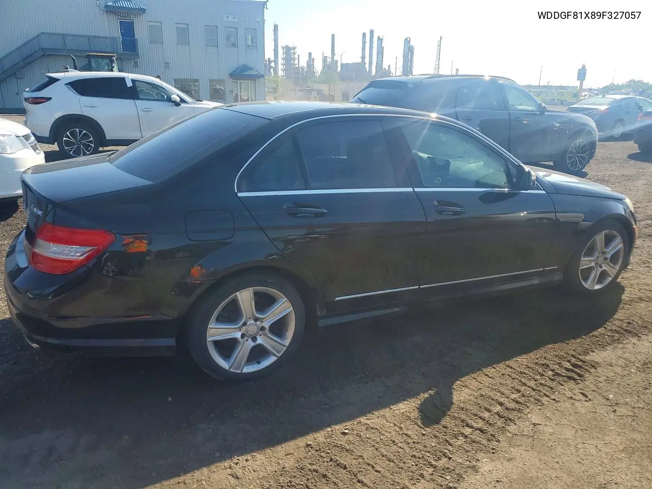 2009 Mercedes-Benz C 300 4Matic VIN: WDDGF81X89F327057 Lot: 58628876