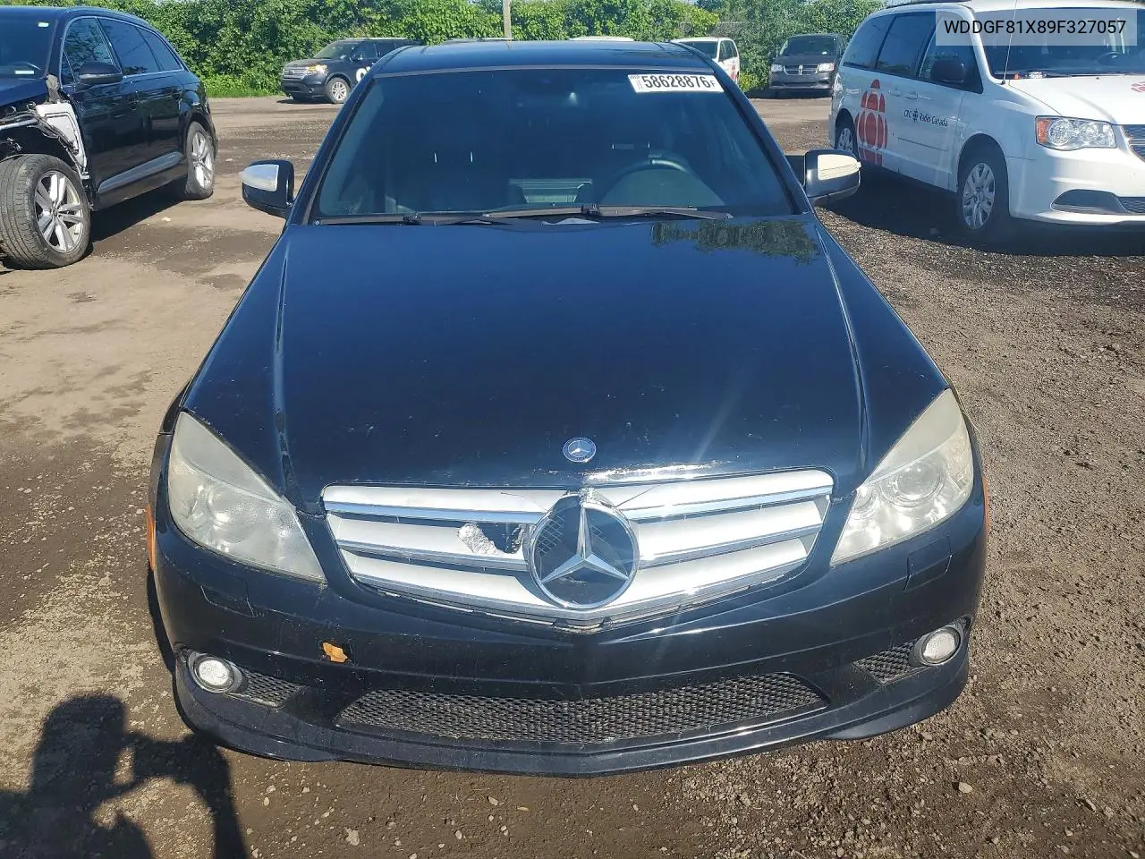 2009 Mercedes-Benz C 300 4Matic VIN: WDDGF81X89F327057 Lot: 58628876
