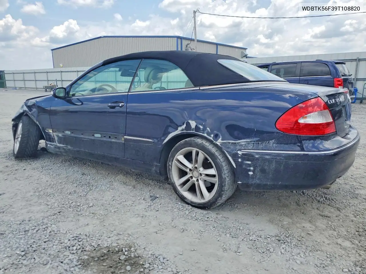 2009 Mercedes-Benz Clk 350 VIN: WDBTK56F39T108820 Lot: 59233306
