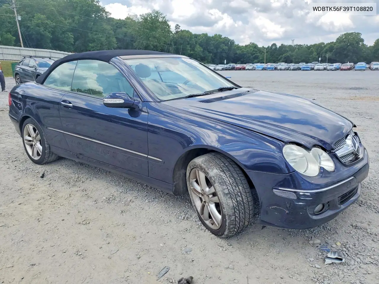2009 Mercedes-Benz Clk 350 VIN: WDBTK56F39T108820 Lot: 59233306
