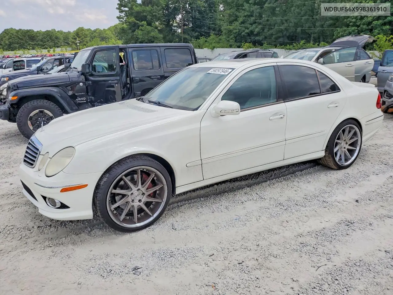 2009 Mercedes-Benz E-Class E320 VIN: WDBUF56X99B361910 Lot: 59297946