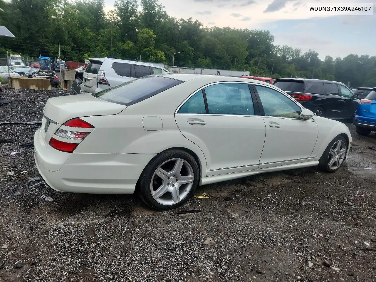 2009 Mercedes-Benz S 550 VIN: WDDNG71X39A246107 Lot: 59991326