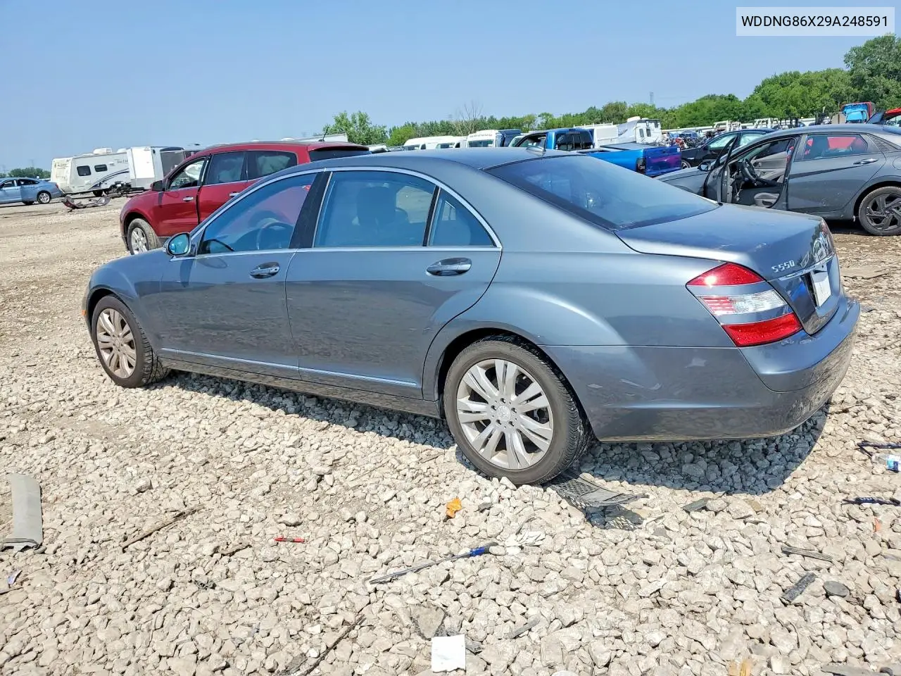 2009 Mercedes-Benz S 550 4Matic VIN: WDDNG86X29A248591 Lot: 60255796