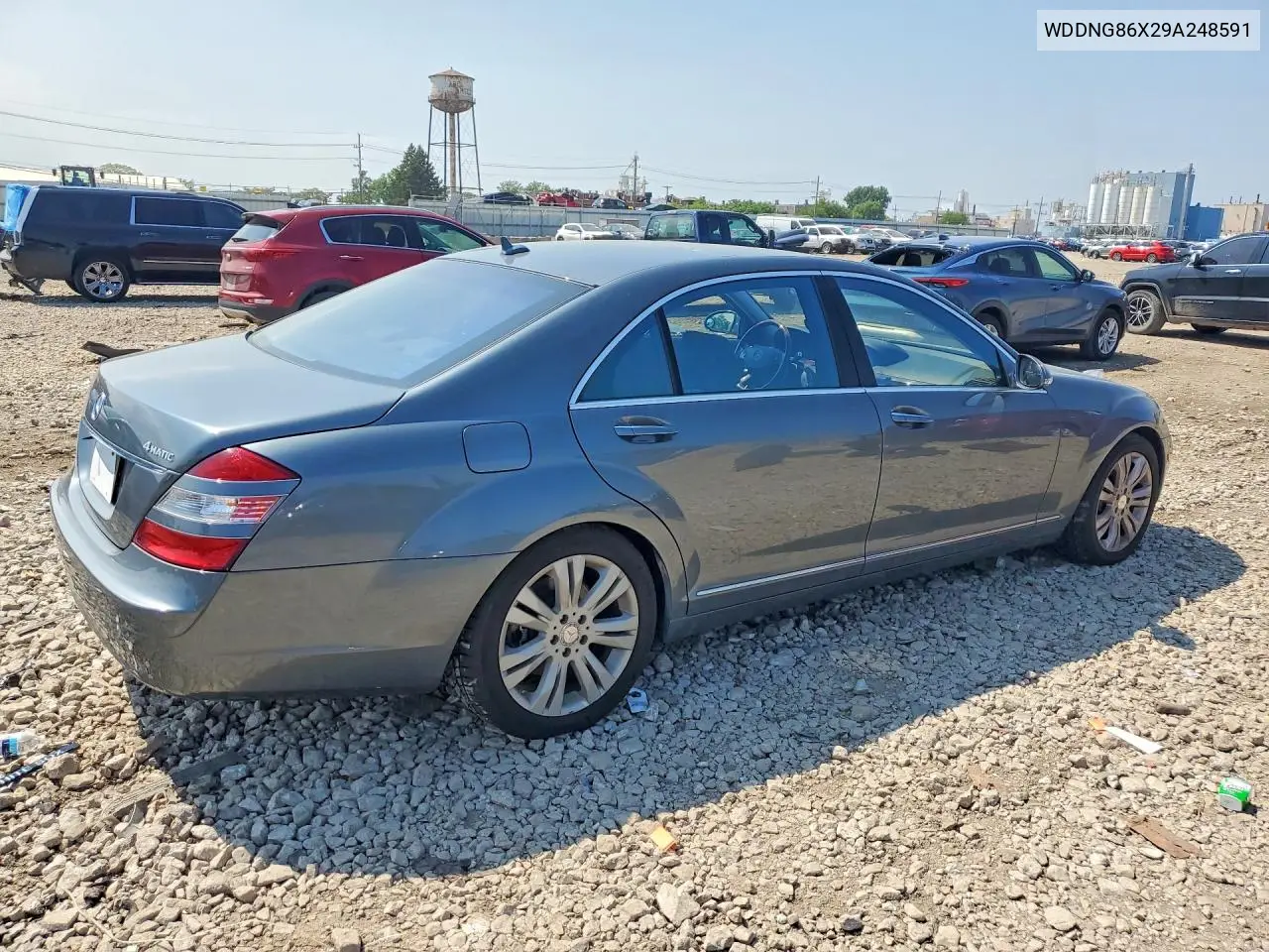 2009 Mercedes-Benz S 550 4Matic VIN: WDDNG86X29A248591 Lot: 60255796