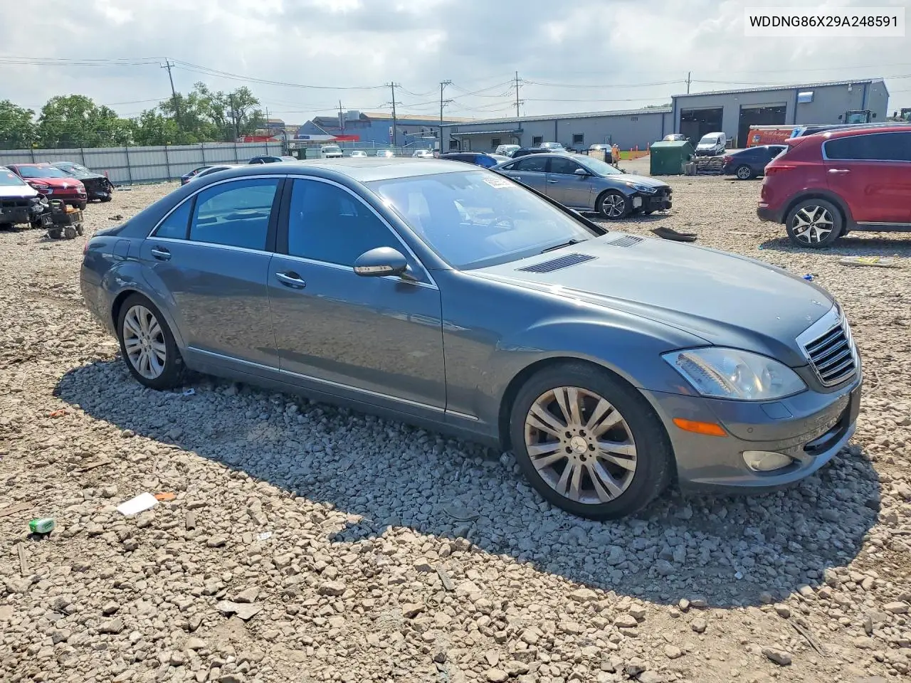 2009 Mercedes-Benz S 550 4Matic VIN: WDDNG86X29A248591 Lot: 60255796