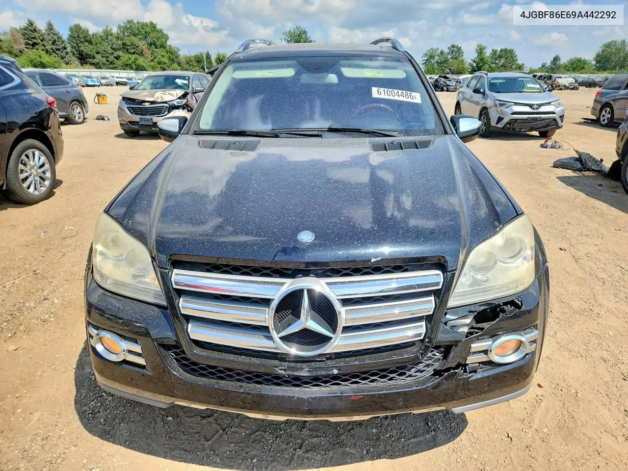 2009 Mercedes-Benz Gl 550 4Matic VIN: 4JGBF86E69A442292 Lot: 61004486