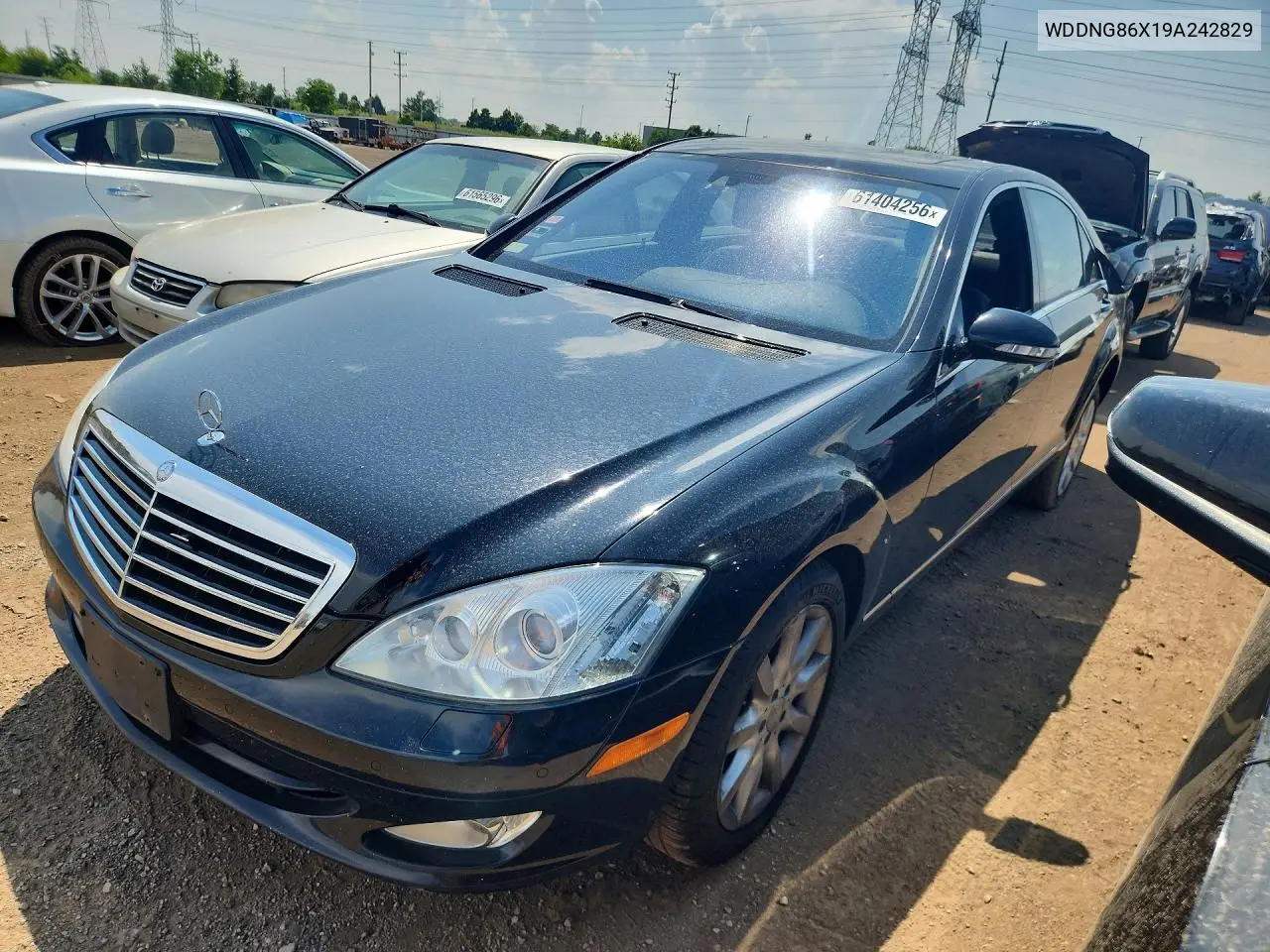 2009 Mercedes-Benz S 550 4Matic VIN: WDDNG86X19A242829 Lot: 61404256