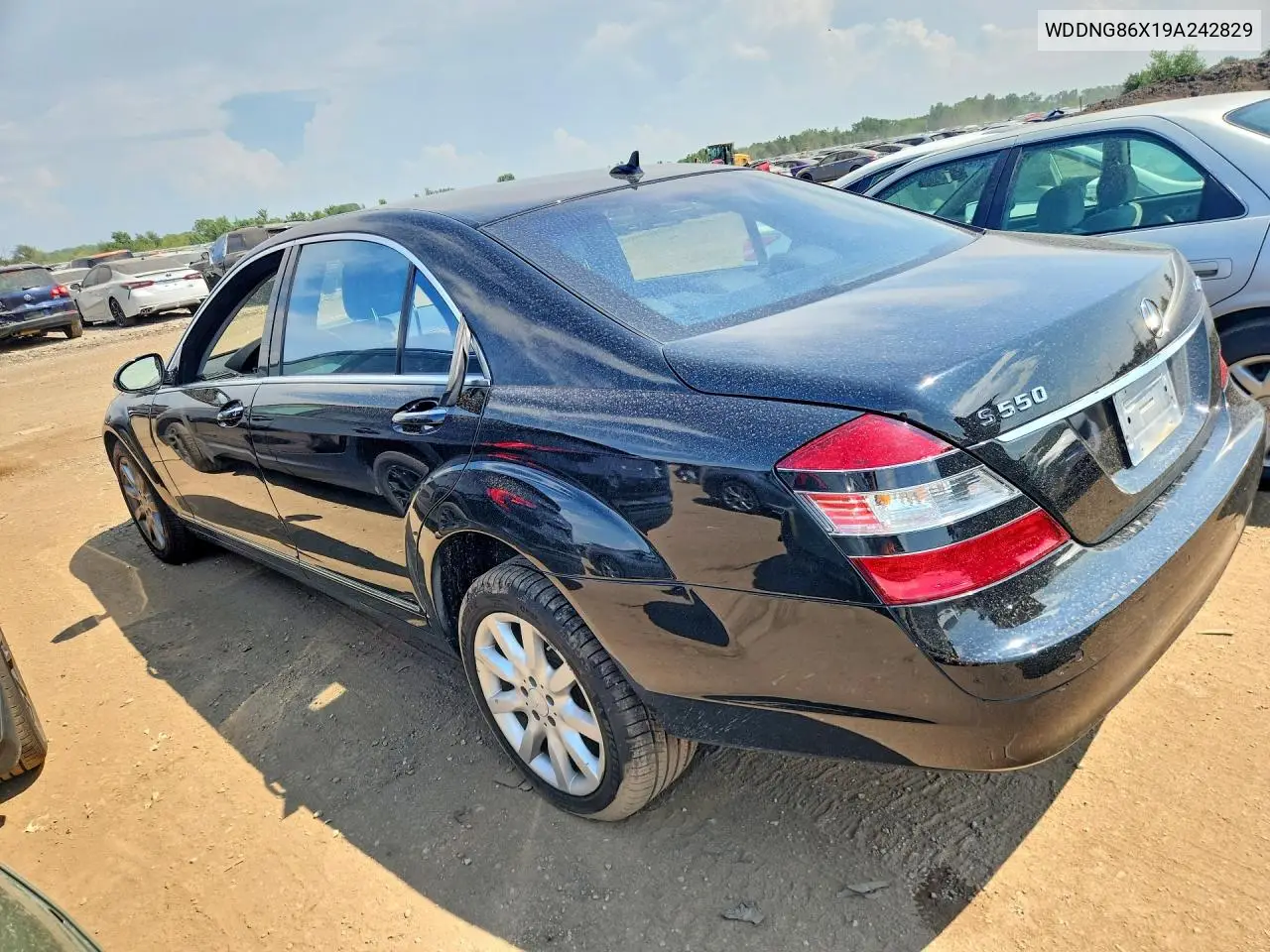 2009 Mercedes-Benz S 550 4Matic VIN: WDDNG86X19A242829 Lot: 61404256