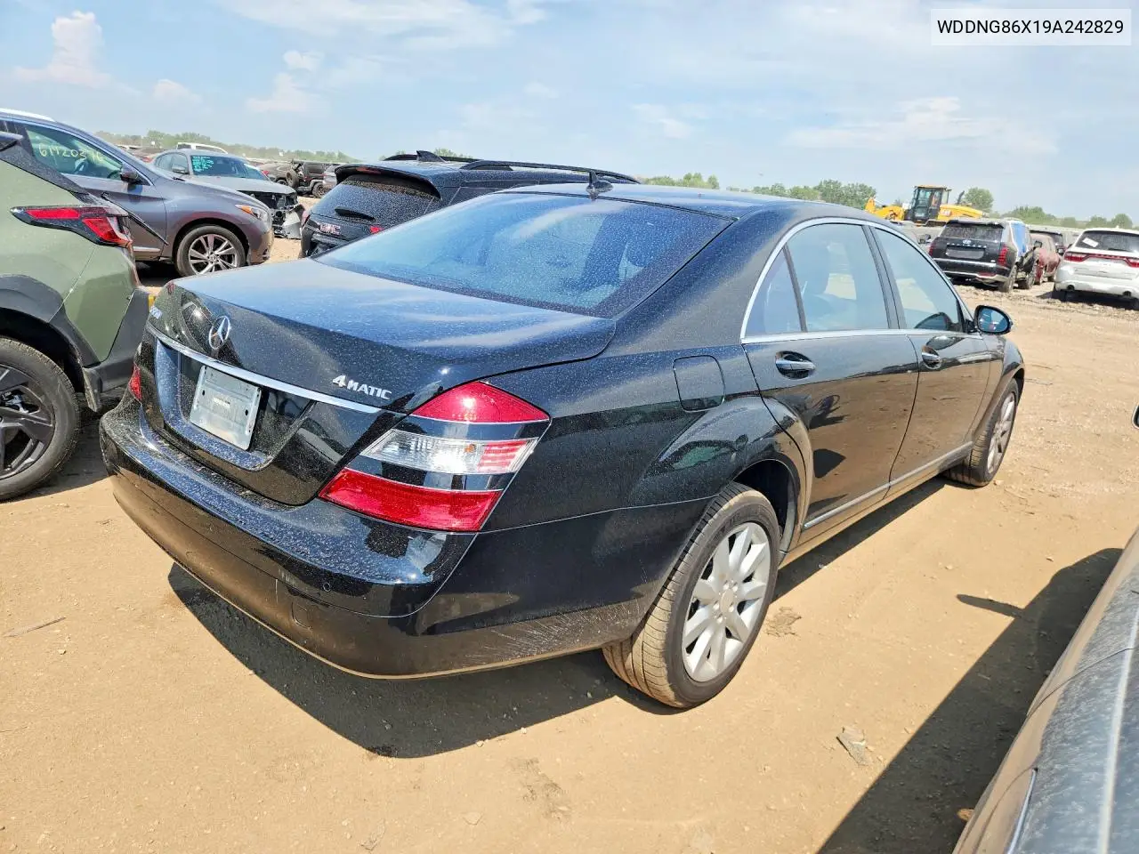 2009 Mercedes-Benz S 550 4Matic VIN: WDDNG86X19A242829 Lot: 61404256